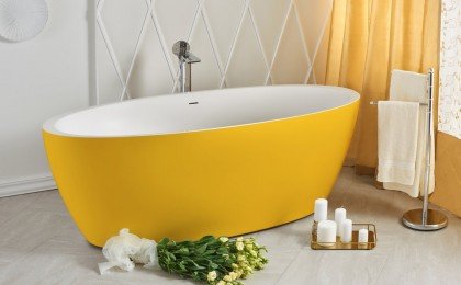 sensuality wht freestanding solid surface bathtub RAL1021(web)